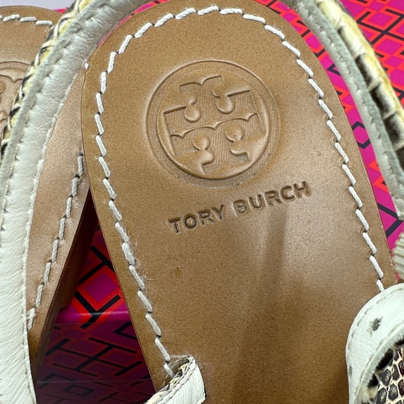 Tory Burch Black and Tan Sandals size 11 - Picture 5 of 6